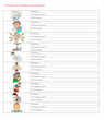 Body Problems Writing Level 4, Body Parts, Level 4, Speaking/Writing Card