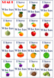 Fruits and Vegetables  I have Game Level 2, Food, Level 2 / A1+, Games